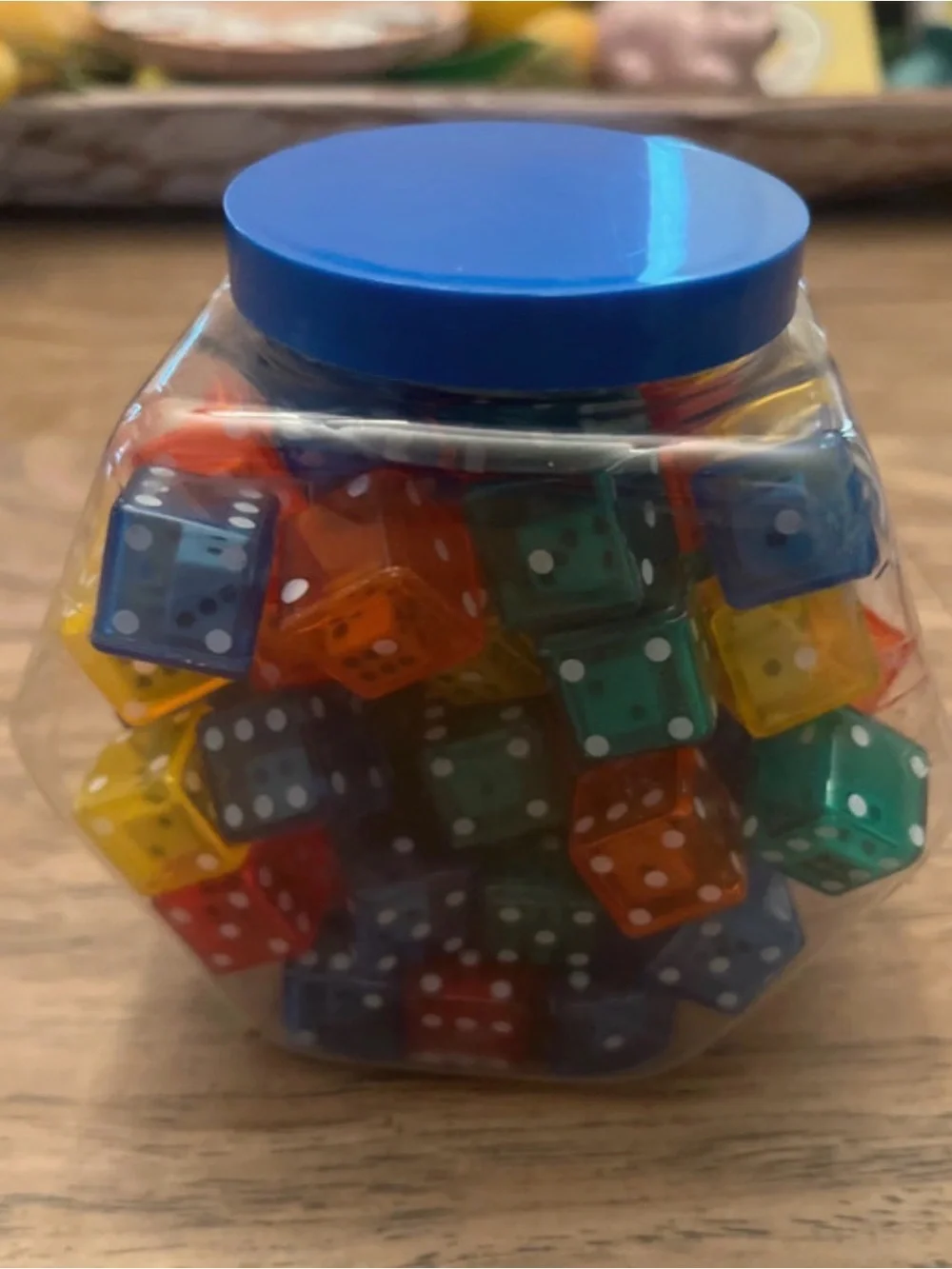 Learning Resources Dice in Dice Set - Multicolor (Blue, Red, Green)